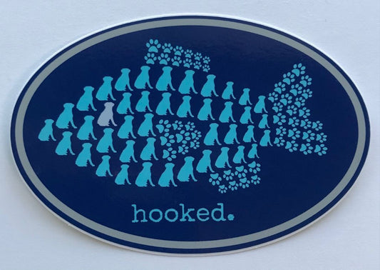 Hooked - decal