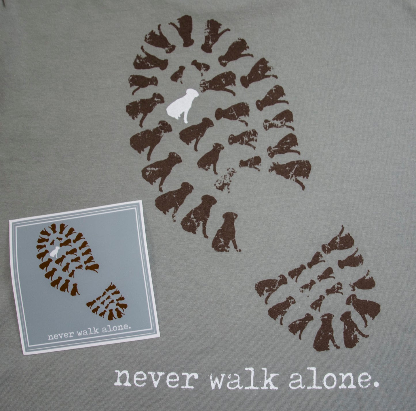 Never Walk Alone- Short Sleeve T-Shirt