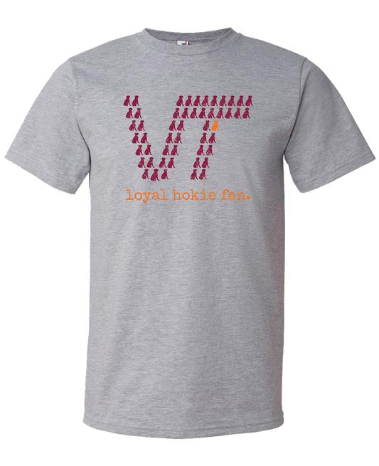 VT-Loyal Hokie Fan- Short Sleeve T-Shirt
