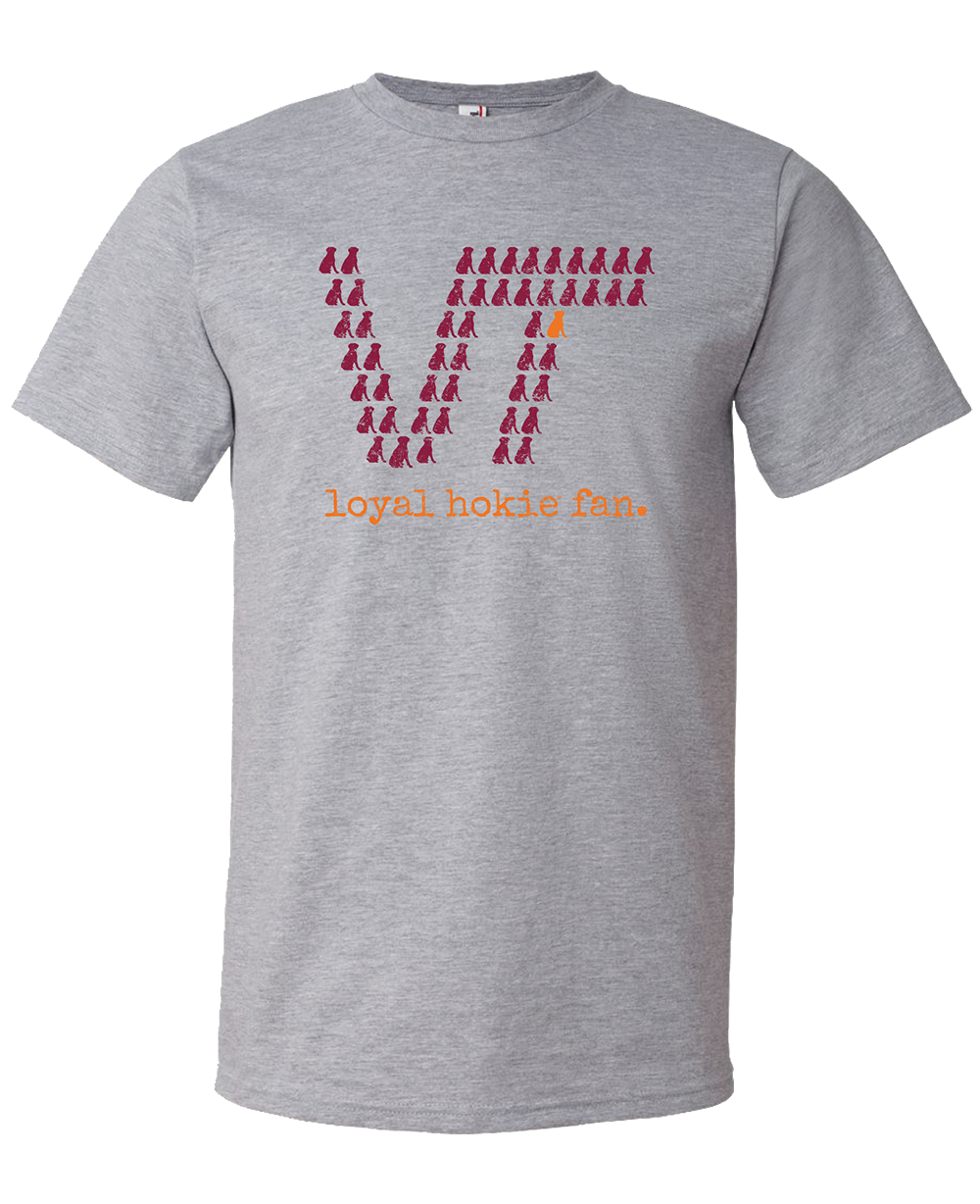 VT-Loyal Hokie Fan- Short Sleeve T-Shirt