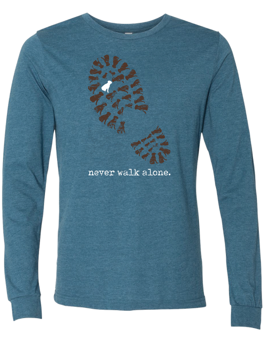 Never Walk Alone Long sleeve T-Shirt