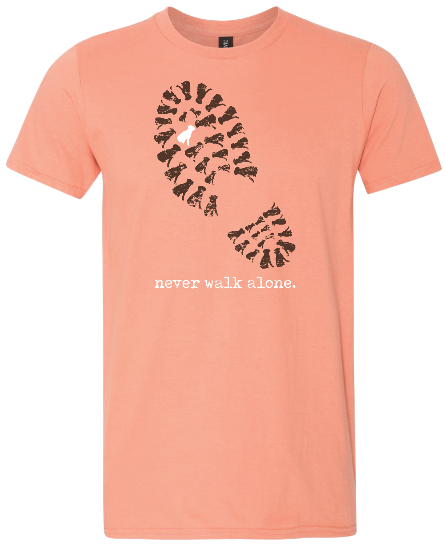 Never Walk Alone- Short Sleeve T-Shirt