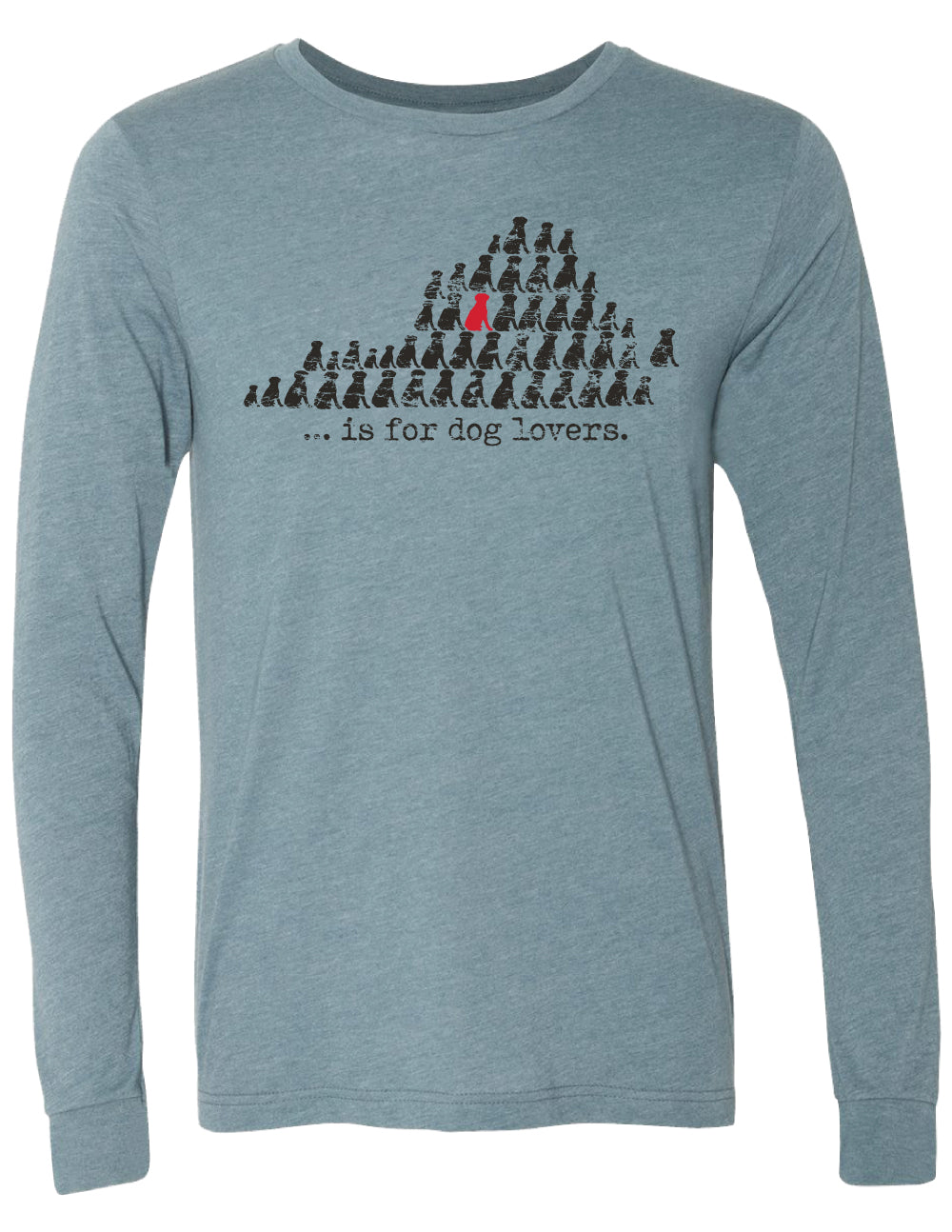Virginia Is For Dog Lovers - Long Sleeve T-Shirt
