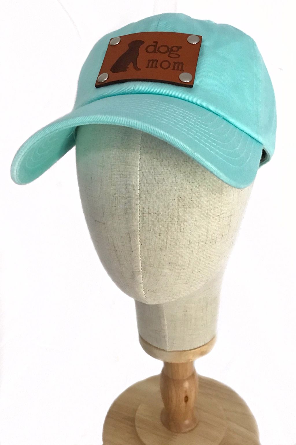 Dog Mom Hat- aqua