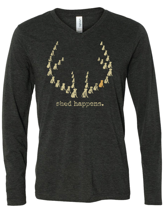 Shed Happens- Long Sleeve T-Shirt