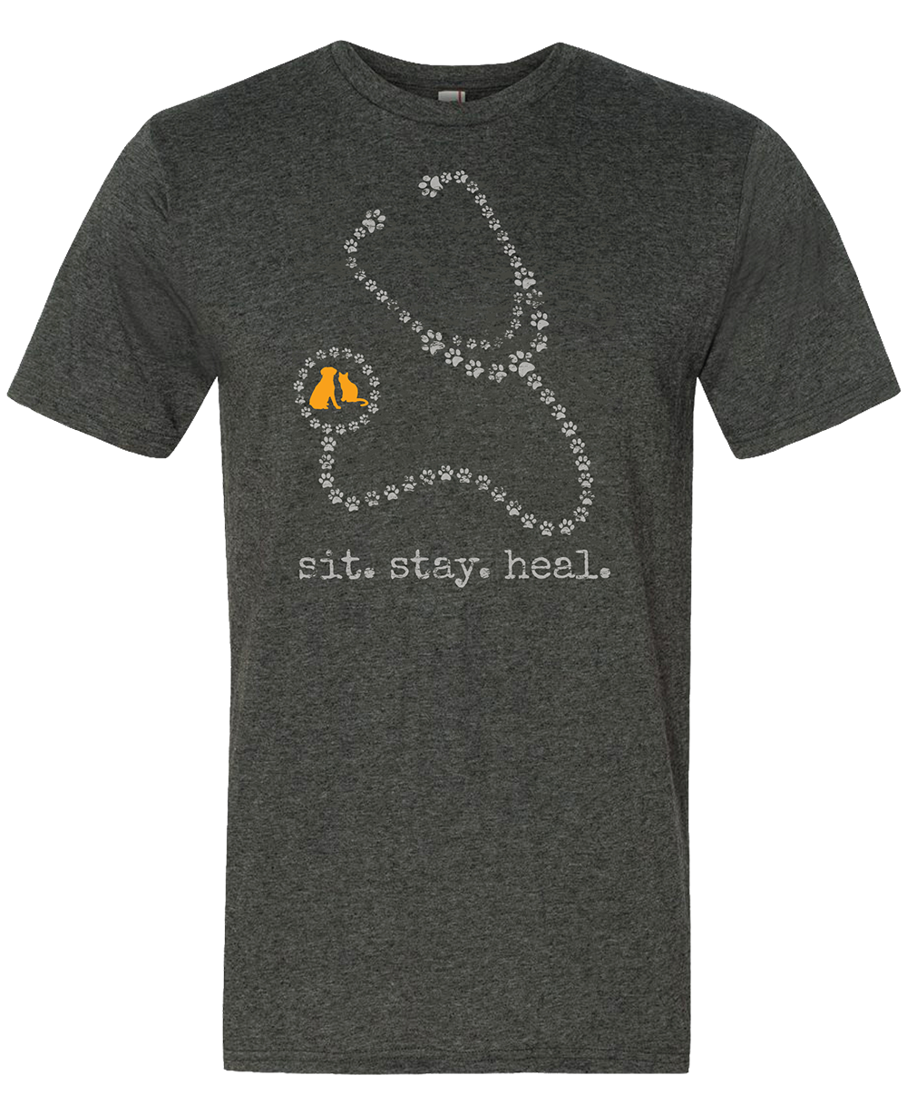 Sit. Stay. Heal- Short Sleeve T-Shirt