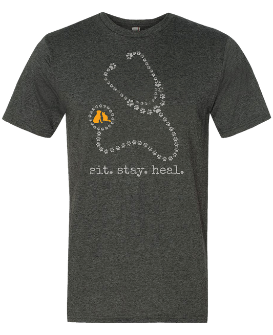 Sit. Stay. Heal- Short Sleeve T-Shirt