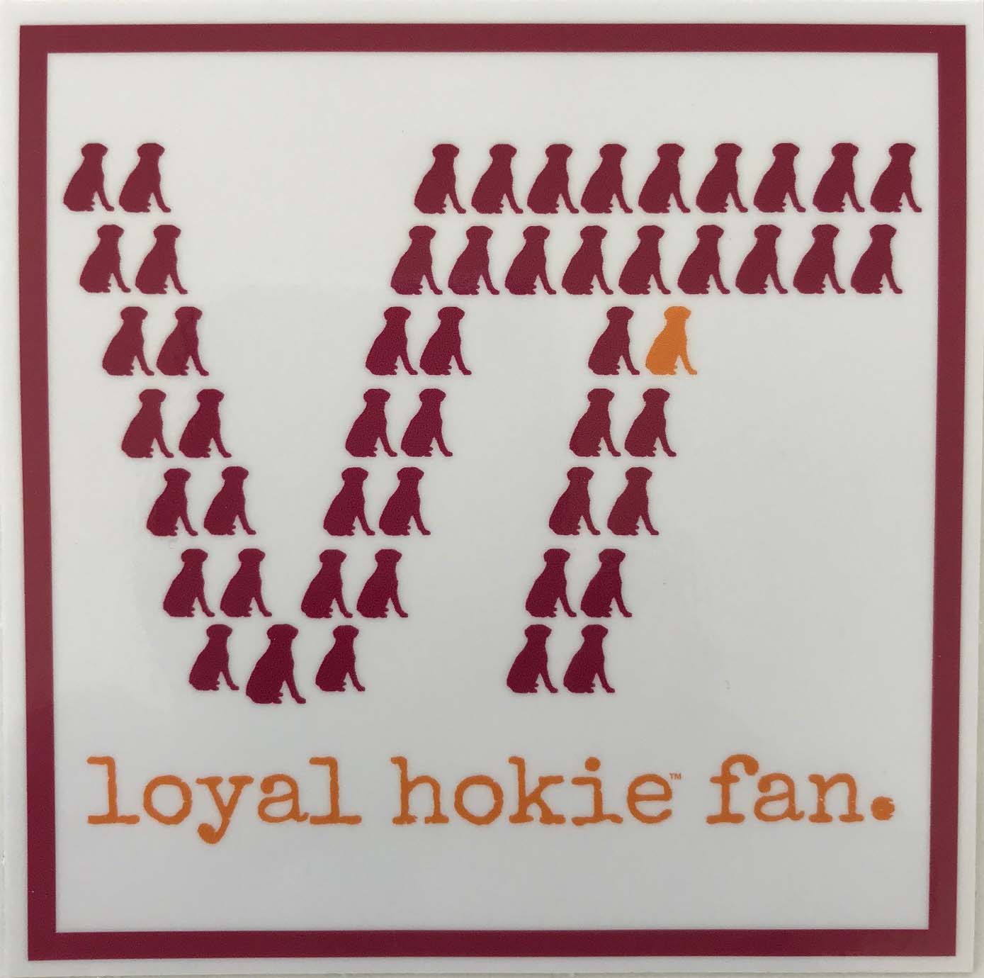 Virginia Tech - decal