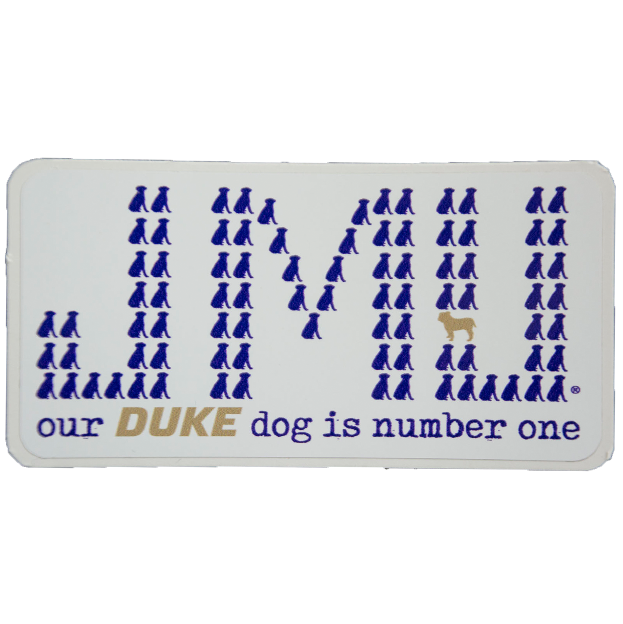 JMU - decal